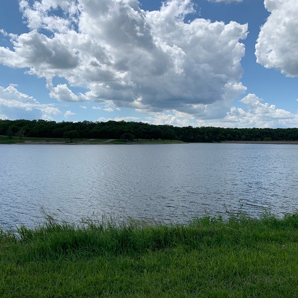 Lone Star Lake Campground in Lawrence