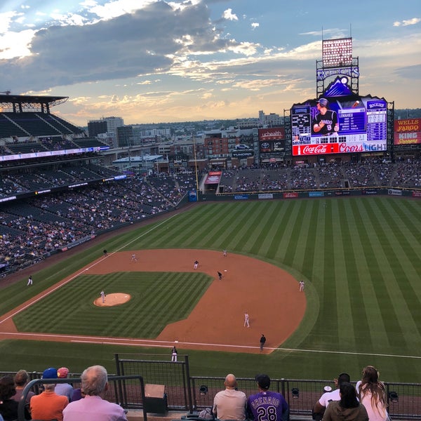 Photos at Coors Field Section 124 Row 17 Ballpark 1 tip from 89