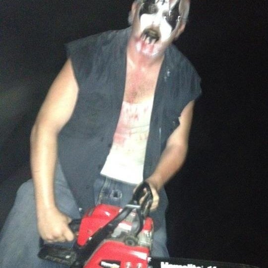 Photo taken at Texas Scaregrounds by Ana M. on 10/13/2012