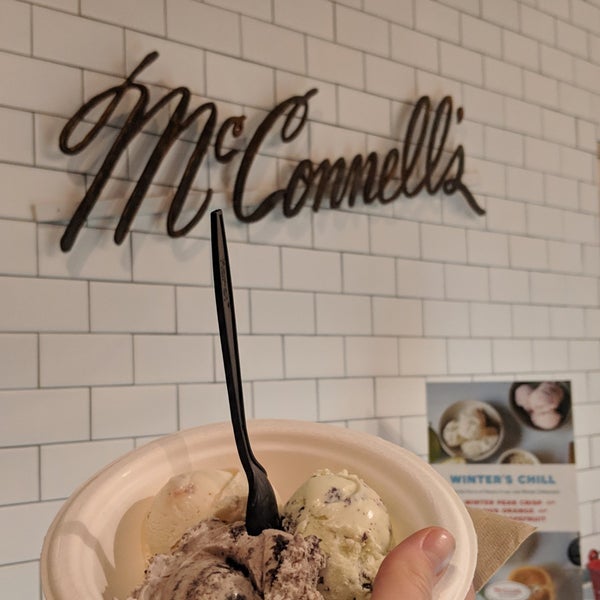 Photo taken at McConnell&#39;s Fine Ice Creams by Carissa G. on 1/28/2019