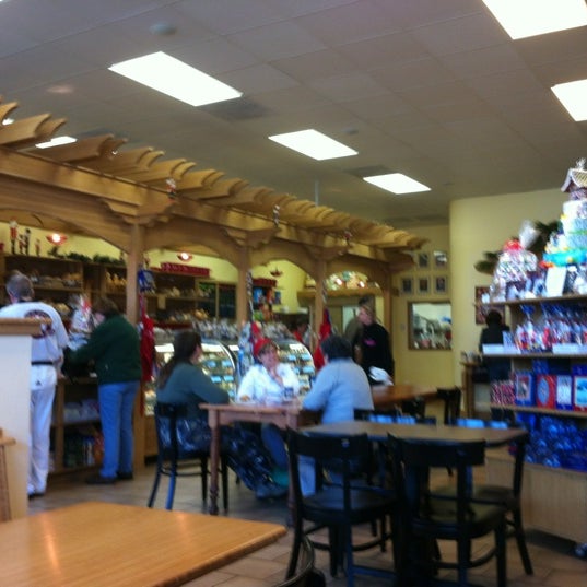 Photo taken at The Swiss Bakery &amp; Pastry Shop by Lauren E. on 12/1/2012