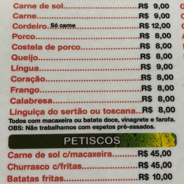 Papa´s Burguers Espetos, Lanches e Petiscos Rio Preto - Alimentos