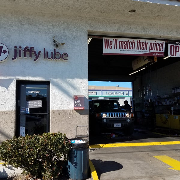Jiffy Lube 1 tip from 70 visitors