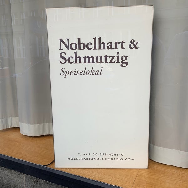 รูปภาพถ่ายที่ Nobelhart &amp; Schmutzig โดย Duke เมื่อ 7/23/2020