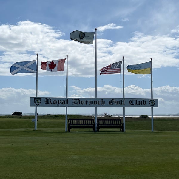 Photo taken at Royal Dornoch Golf Club by Duke on 6/10/2022