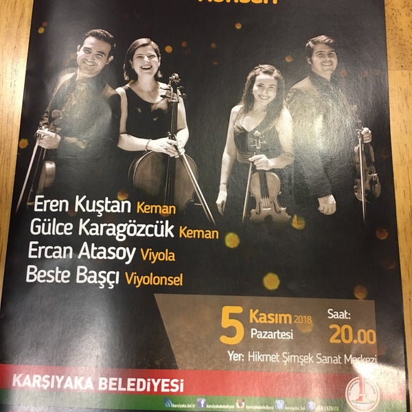 Foto tomada en Hikmet Şimşek Sanat Merkezi  por Zuzu🎨 el 11/5/2018