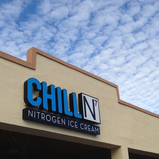 Photo taken at ChillN Nitrogen Ice Cream by Isa S. on 11/17/2012