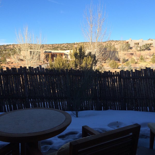 Photo taken at Four Seasons Resort Rancho Encantado Santa Fe by Lauren F. on 2/6/2015