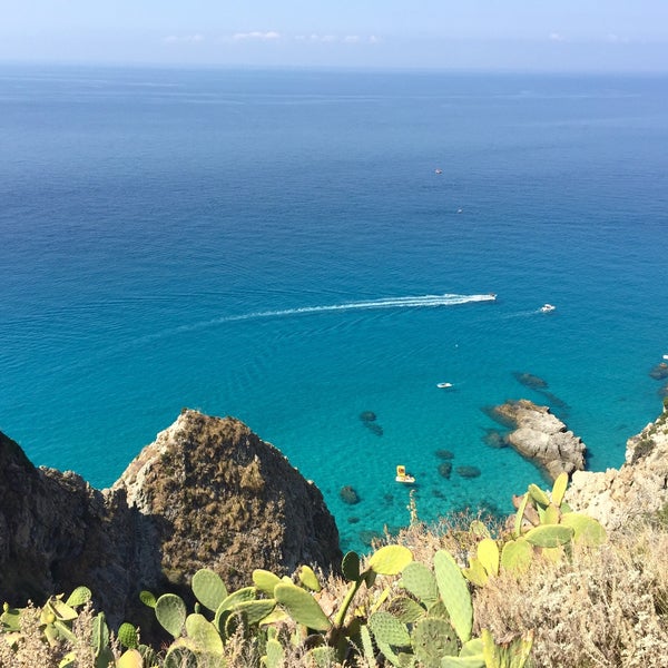 Photo taken at Capo Vaticano by Paolo A. on 8/30/2015