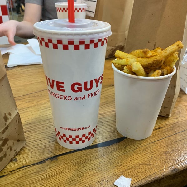 Photo taken at Five Guys by Steve T. on 2/23/2019