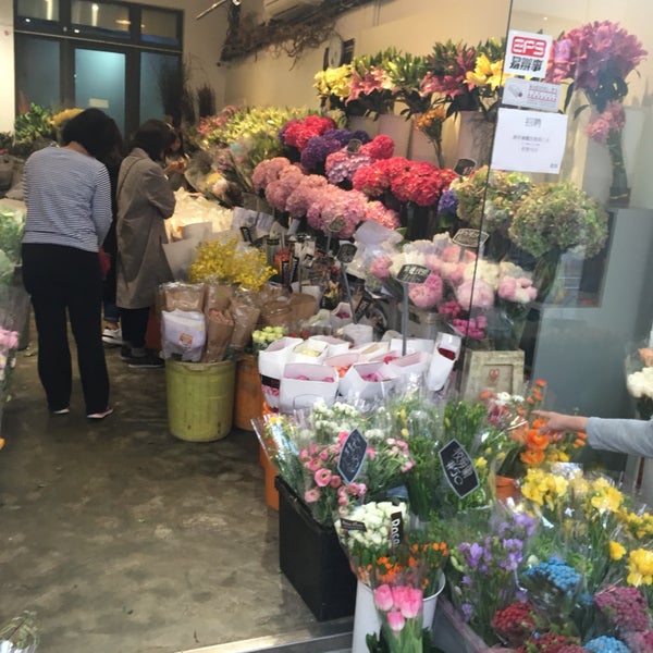Flower Market in Hongkong