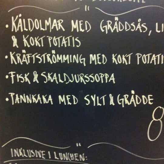 Photo taken at Kopparhatten Café och Kök by Anders S. on 10/11/2012