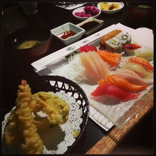 Photo taken at A-won Japanese Restaurant by Foody K. on 12/31/2012