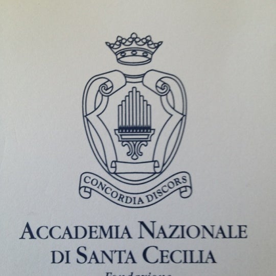 Das Foto wurde bei Accademia Nazionale di Santa Cecilia von Umberto N. am 11/30/2012 aufgenommen