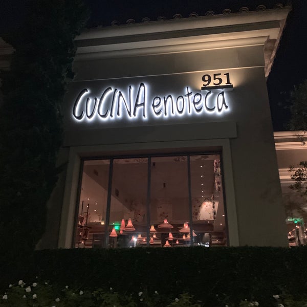 Photo taken at CUCINA enoteca Newport Beach by Johan F. on 9/20/2019