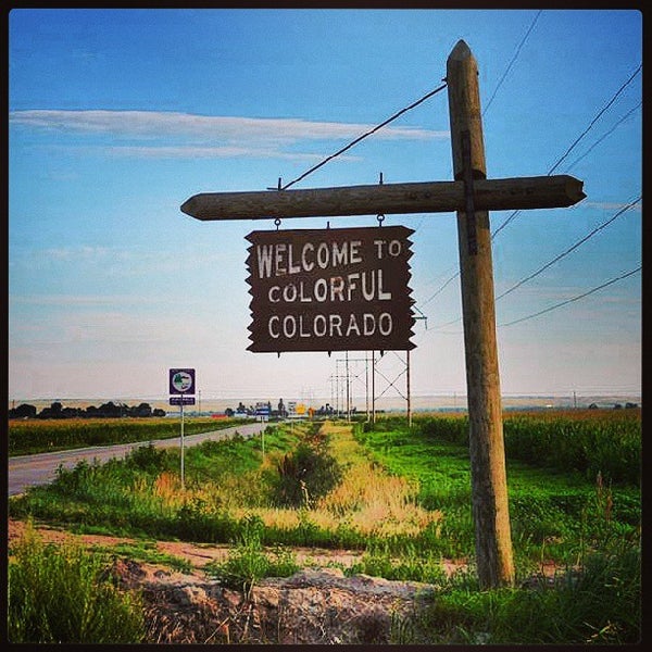 Photos at Nebraska / Colorado Border Border Crossing in Julesberg