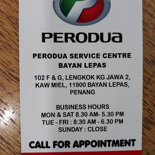 Perodua Service Centre - Automotive Shop in Bayan Lepas