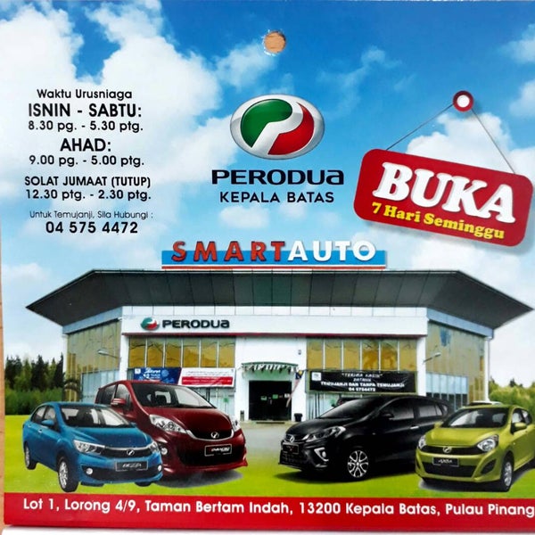 Perodua Servis Kepala Batas Kelana Agresif Smart Auto Concesionaria De Coches En Kepala Batas