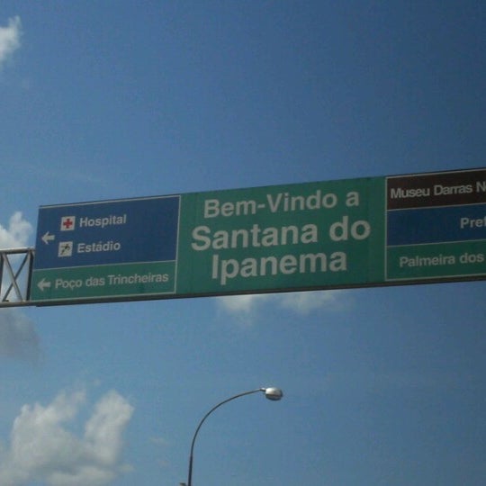 Photo taken at Santana do Ipanema by junior F. on 11/3/2012