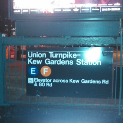 Photos at MTA Subway - Union Tpke/Kew Gardens (E/F) - Kew Gardens, NY