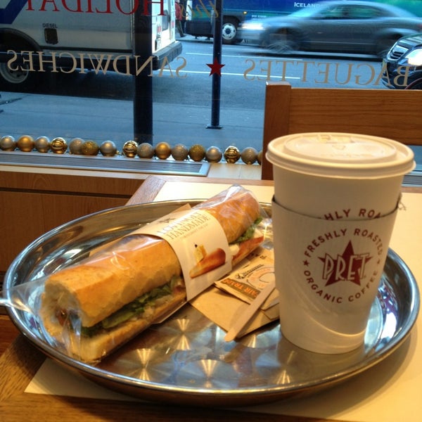 Photo taken at Pret A Manger by Sergey S. on 12/28/2012