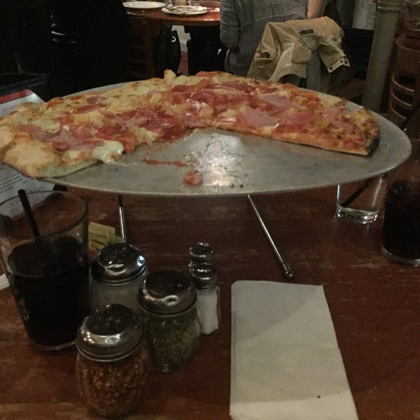 Photo taken at John&#39;s Pizzeria of Times Square by Tom on 2/12/2017