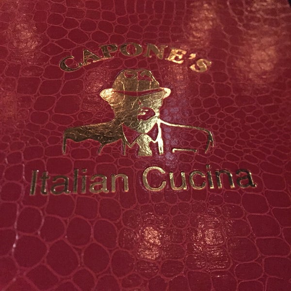 Photo taken at Capone&#39;s Italian Cucina by Janine E. on 2/2/2017