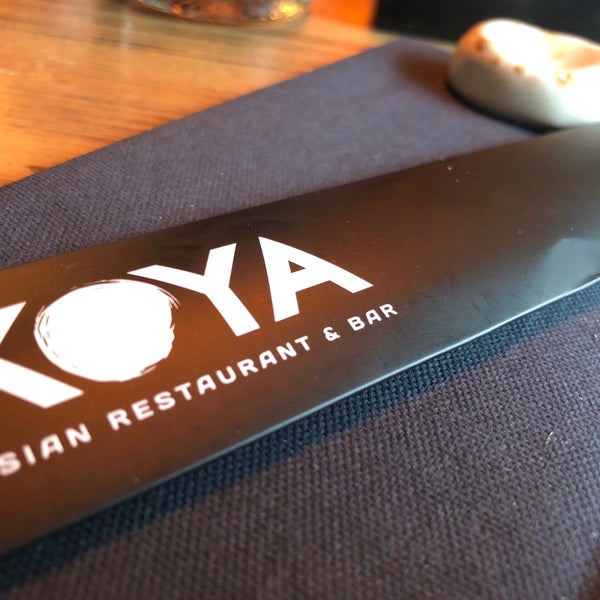 Das Foto wurde bei KOYA asian restaurant&amp;bar von irfan K. am 2/11/2018 aufgenommen