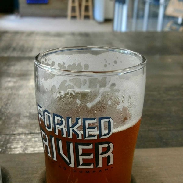 Photo taken at Forked River Brewing Company by Morgan B. on 7/18/2017