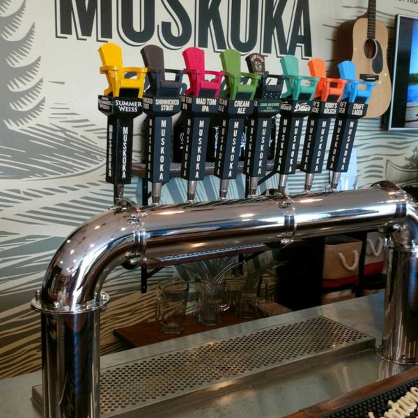 รูปภาพถ่ายที่ Muskoka Brewery โดย Morgan B. เมื่อ 6/28/2017