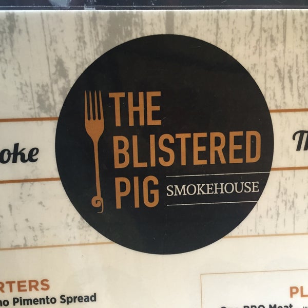 Photo taken at The Blistered Pig Smokehouse by KONA on 2/15/2015