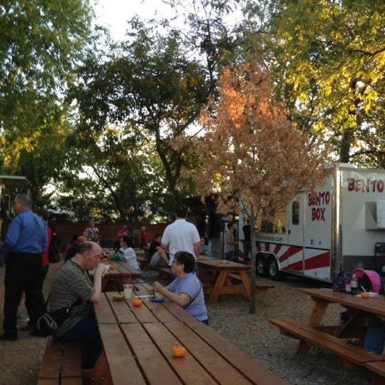 Photo taken at Fort Worth Food Park by Cade M. on 11/1/2012