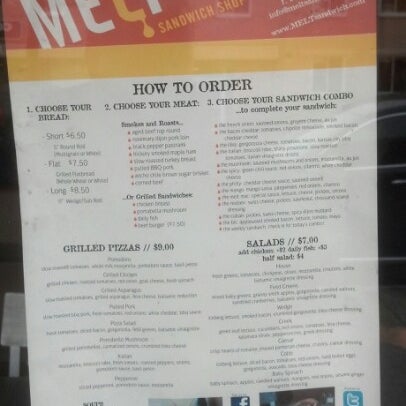 รูปภาพถ่ายที่ Melt Sandwich Shop โดย Matt M. เมื่อ 12/8/2012