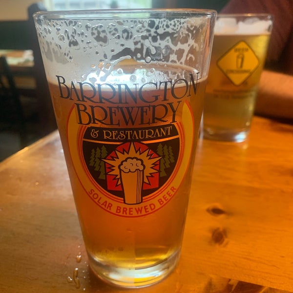 Photo taken at Barrington Brewery &amp; Restaurant by Matt M. on 4/19/2019