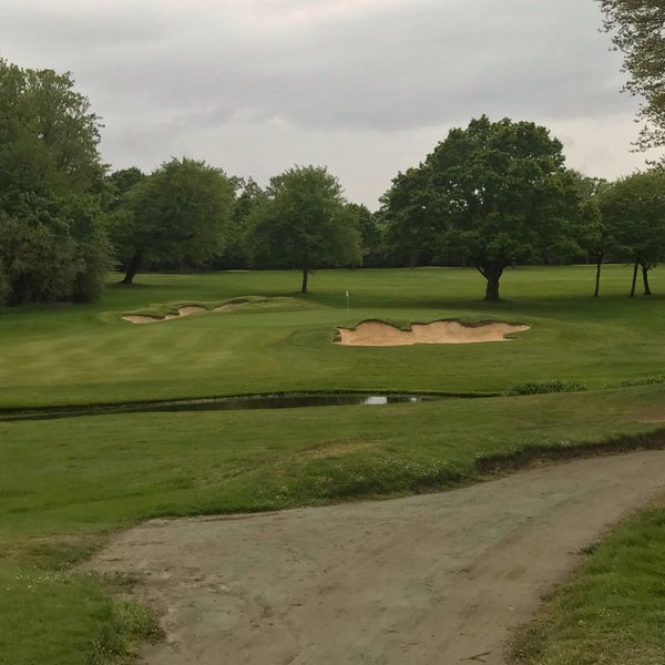 Photo taken at Stoke Park Country Club, Spa &amp; Hotel by Wayne S. on 5/3/2019