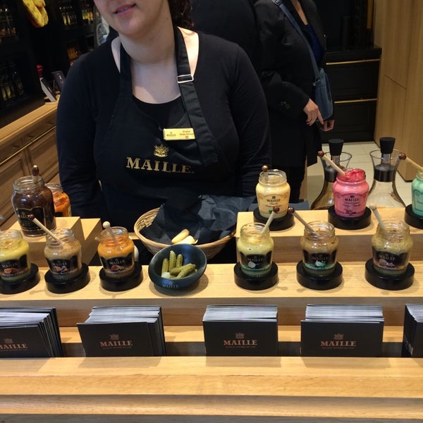 Sample the hand pumped mustards. The Dijon with Truffle is spectacular. The staff will let you sample for as long as you want. It's a great store right next to Fortnum and Mason's