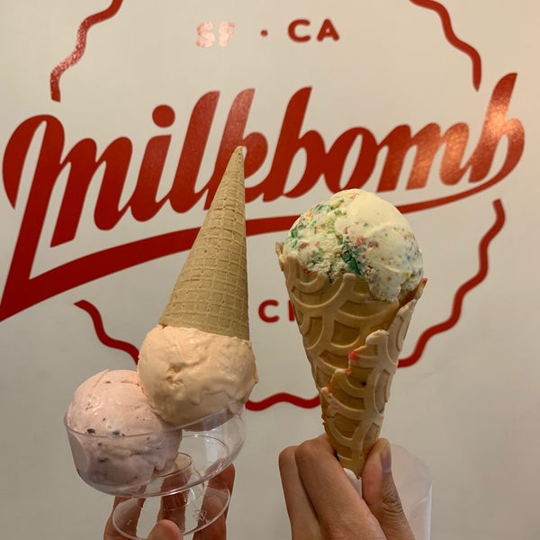 Photo taken at Milkbomb Ice Cream by Sheila D. on 8/17/2019