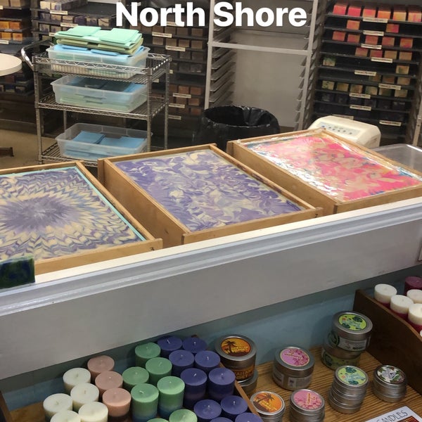Photo taken at North Shore Soap Factory by Lena S. on 2/25/2019