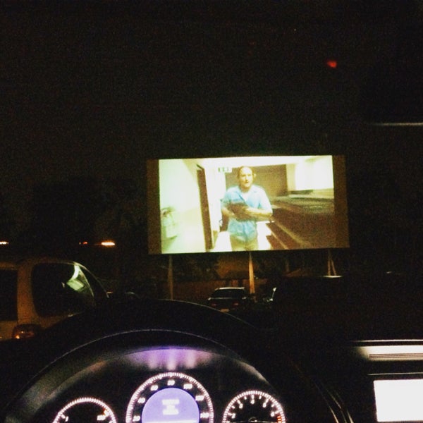 First drive-in movie ever. So awesome to watch movie under the stars, surround sound in the car and summer breeze as AC.
