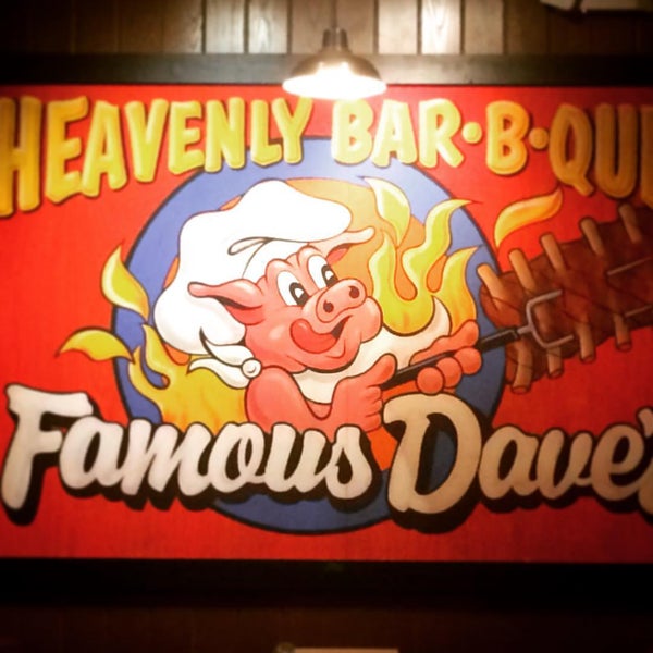 Photo taken at Famous Dave&#39;s by Bruno W. on 9/1/2015
