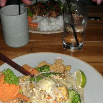 Photo taken at Kruba Thai &amp; Sushi by Heather D. on 11/12/2012