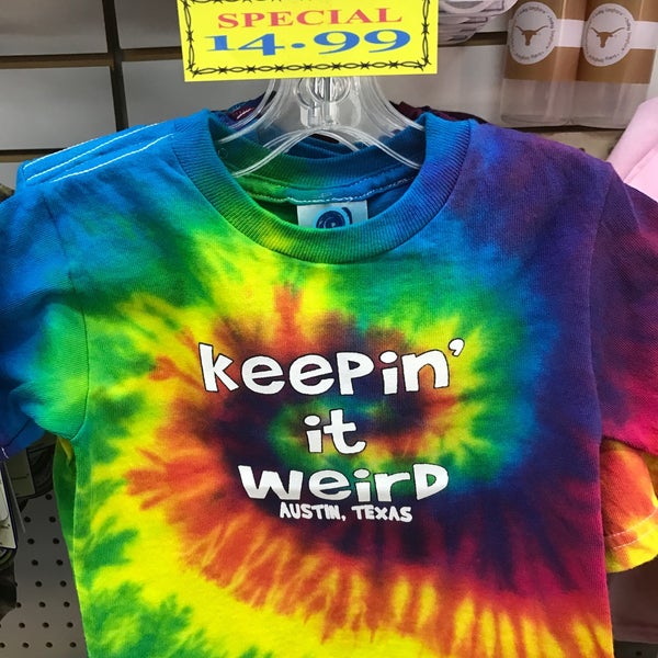 Scruffy's Souvenirs & Food Mart Gift Store in Downtown Austin