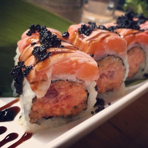 Tiger roll is delicious.