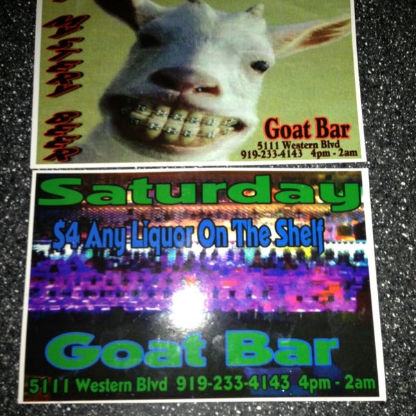 Das Foto wurde bei The Goat Bar von Johnnie B. am 12/29/2012 aufgenommen