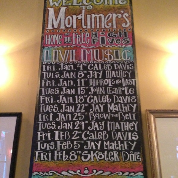 Foto scattata a Mortimer&#39;s Cafe &amp; Pub da Johnnie B. il 1/24/2013