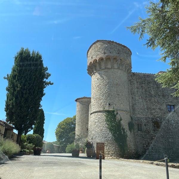 Photo taken at Castello di Meleto by May-Line Å. on 8/18/2021