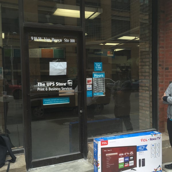 can i print from my phone at ups store