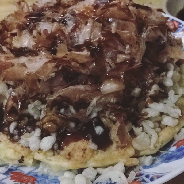 Amo este lugar, acaban de agregar el okonomiyaki al menú, no se lo pierdan!!!