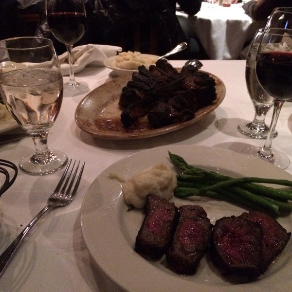 Photo taken at Bobby Van&#39;s Steakhouse by Parker R. on 1/24/2014