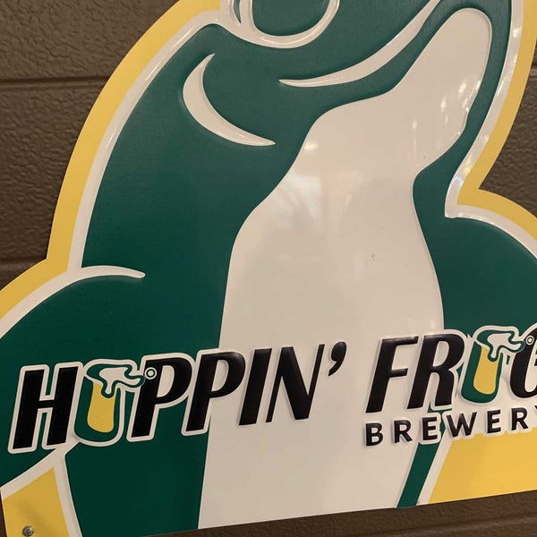 Photo taken at Hoppin&#39; Frog Brewery by Jeff K. on 2/11/2022